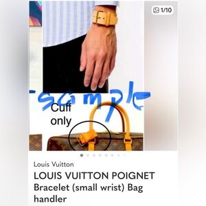 LOUIS VUITTON POIGNET Bracelet (small wrist) Bag handler